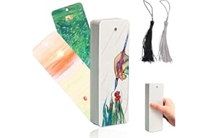 MisFun Carta Acquerello, 50 Fogli Fogli Acquerello & 50 Pezzi Ciondoli con Nappe, Blocco di Carta per Acquerelli Carta Per Acquerello, Carta Acquerello 300gr Cotone, per Pittura Artistica