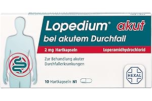 HEXAL Lopedium akut bei akutem Durchfall Hartkapseln, 10 St