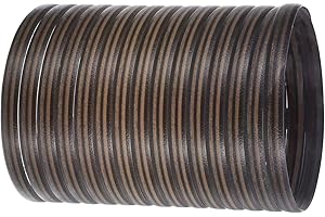 jackfru PE Rattan 70 m x 8 mm Lightweight Wood Grain Strips for Outdoor Rattan Furniture Repair, Plastic Mesh for Furniture, Garden Chairs, Tables, Storage Basket, DIY and Repair (Brown-C)