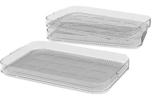 ‎WMF WMF Küchenminis Dörrgitter Set 3-teilig, 27,7 x 17,6 x 7,1 cm 3 Dörrgitter für Dörrgerät, Zubehör für den Küchenminis Dörrautomat Edelstahl