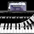 Xahpower Guide Des Notes De Piano pour Débutants, Réutilisable, Pas Besoin D'autocollants, Étiquettes Amovibles de Notes de Clavier Piano pour Pianos à 88 Touches de Taille Standard