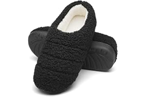 Mishansha Chaussons Maison Hiver Pantoufles Antidérapante Chaud en Mousse À Mémoire Mixte Adulte GR.36-47