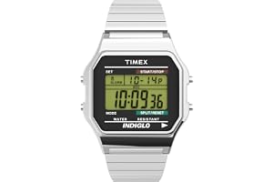 Timex Classic Digital 34mm Expansion Band Watch