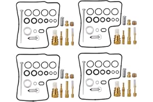 KIPA Carburetor Repair Rebuild Kit For V65 Magna VF1100C V65 Sabre VF1100S Pack-4