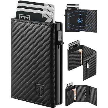 Porte-cartes De Visite En Acier Et Cuir STOBOK – Élégant Et Portable, Pour Garder Tes Cartes à Portée De Main