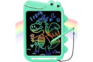 NOBES Ardoise Magique Jouet Enfant 2 3 4 5 6 Ans Garçon Fille, Tablette Dessin Enfants 10 Pouces, Cadeau d'anniversaire Noël pour Enfants Dinosaure Jouets Jeux Garçon Fille 3 4 5 6 + Ans (vert)