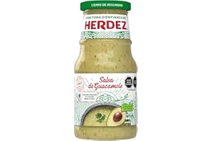 Guacamole-Sauce aus Mexiko, Glas 445g - Salsa de Guacamole HERDEZ 445g