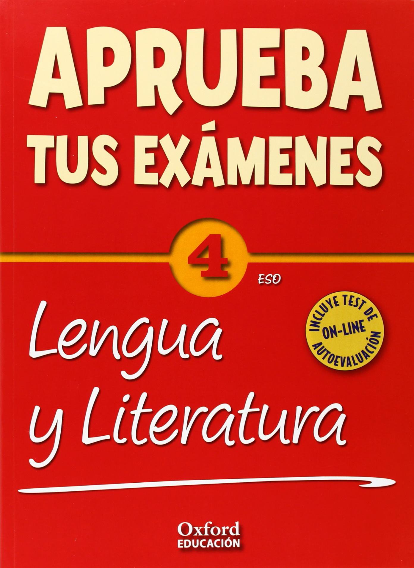 Aprueba tus Exámenes: Lengua Castellana y Literatura 4º ESO Pack: Cuaderno Test 14