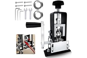 KDFALO Manuelle kabelschälmaschine,Kabel Abisolierwerkzeug,Abisoliermaschine für 1,5-25 mm Kabel,2-in-1-Kabelabisolierer Manuell Oder Elektrisch,zum Recycling von KabelabfäLlen (Feder-Aluminium-Legierung)