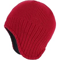 Winter Hats Fleece Lined Earflap Hat 