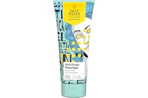 ‎SALTHOUSE NATURAL MINERALS Salthouse Natural Minerals Anti-Pickel-Waschgel, reinigt mild und porentief, sanft, mit Salizylsäure, 200ml