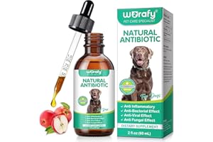 ABODIUSS Antibiotics for Dogs - Relief From Common Problems(coughs,allergies,infections) | Dog Antibiotics without Vet | Natural Antibiotics for Dogs with Precision Dose Design, Bacon Flavour - 60ml