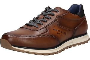 bugatti man lågtopp sneakers, män sneakers, utbytbar fotsäng