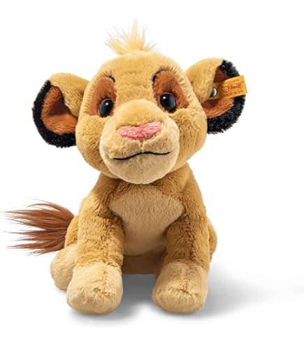 Steiff Knuffeldier Andor Golden Retriever, schattig knuffeldier met kunststof ogen, kinderen, jongens en meisjes, pluche dier, 45 cm, lichtbruin 076947