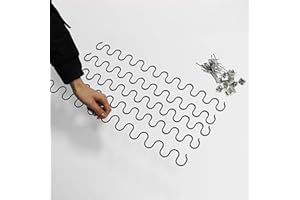 Pilang Zxxin-Zugfeder, Zurück Reparatursatz mit Frühling, 5 stücke, 35 cm - 60 cm Sofa Couch Recliner Ersatzspule Sitzklammern 40mm Drahtnägel, Industrielle Feder (Length : 50cm 5pcs)