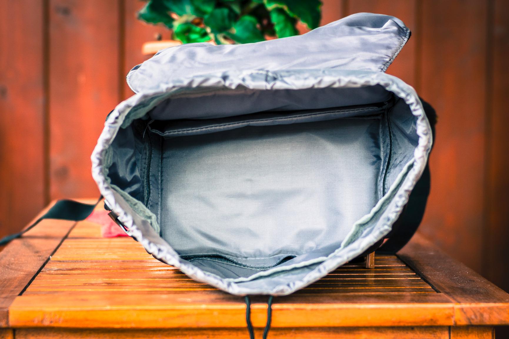 Lo zaino è esattamente ciò di cui avevo bisogno!