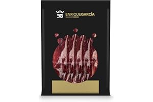 ALISES Épaule de jambon 100% ibérique nourri au gland - Tranches de jambon de 100g - Épaule de jambon ibérique Pata Negra - Épaule de jambon espagnol - Emballé sous vide - Paleta 100% Jamon Iberico de Bellot