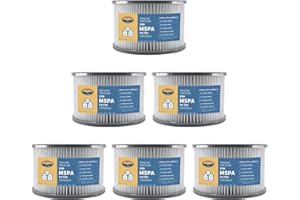 AOYERN Ersatzfilter für Whirlpool Filter, für MSpa Whirlpool Filter Modell ab 2020, für Mspa Whirlpool Zubehö Pool Filter, Kompatibel mit Mspa Filter (6 Stück)