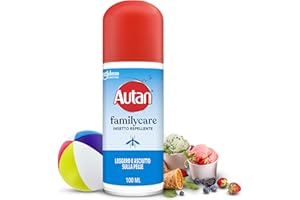 Autan Family Care Spray Secco Insetto Repellente e Antizanzare, 100ml