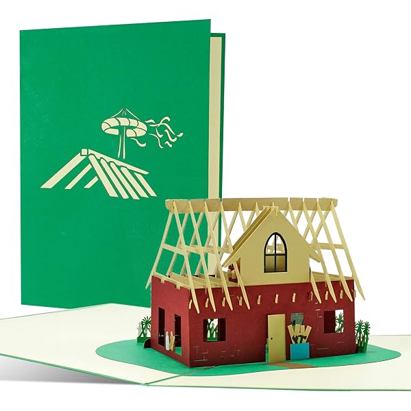Handgefertigter Schlüsselanhänger Zum Richtfest – Buntes Baumwollband Mit Glückwunschkarte, Originelles Geschenk Für Bauherren & Handwerker