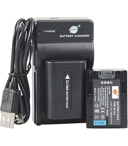 Caricatore Sony NP-FV50 NP-FV70 Cellonic LCD | Sostituto BC-TRV