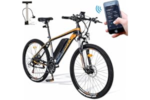 Fafrees 26-Hailong-One Bicicleta de Montaña Eléctrica de 26"*2.1 Pulgadas, Bicicleta eléctrica Adulto con Batería de 36V/13 Ah, Shimano 21 Velocidad con Pantalla LCD de 3,5 Pulgadas