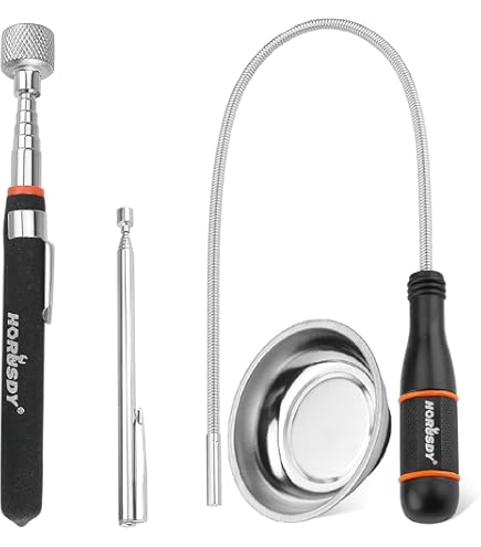 thumbnail image 2 of TRUVUE 25-Inch Extendable Magnetic Pick-Up Tool - 1.5 Lb Lift Capacity, Pocket-Sized Design For Hardware & Small Item Retrieval 2 of 14