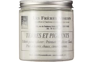 Les Frères Nordin 418256 Terra Pigmento Bianco Titanio