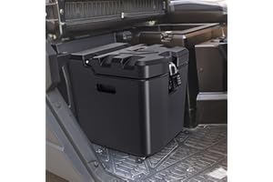 StarknightMT Ranger Storage Box, 28L/ 7.4Gal Ranger XP 1000 Under Seat Storage Box with Lock Compatible with Polaris Ranger XP 1000/Crew 2018-2025 Replace #2882910