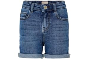 KIDS ONLY ONLY Mädchen Konphine DNM Azg Noos Shorts, Medium Blue Denim, 146 EU