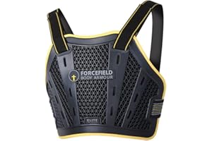Motorcycle Forcefield Chest Protector Level 1 Elite Black Yellow L UK Seller