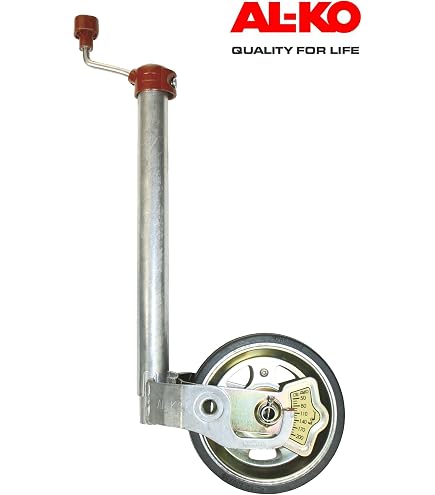Collier Basculant Al-KO Pour Roue Jockey Ø48 Mm - Pivot 90° Facile Et Rapide