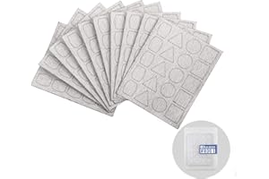 Bucasso Carta vetrata per levigatrice a penna PLH-1000, PLH-2000, 180 grane, 10 pezzi con ogni 20 tamponi (800)