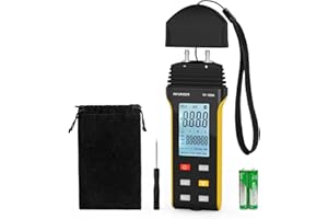 INFURIDER Manomètre Numérique, 11 Unités Manomètre Différentiel, YF-189A Air Pressure Meter avec Maintien Des Données, Manomètre Testeur de Pression de Gaz de avec LCD Rétroéclairage, pour Système HVAC