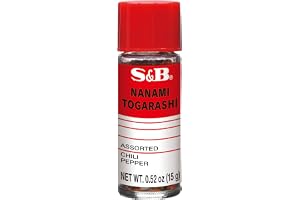 S&B Kryddpulver med chili - Autentiskt japanskt kryddpulver för marinering av fisk och kött - 1 x 15 g