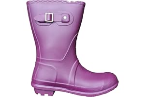 TOSH Short 3/4 Length Lightweight Wellingtons Womens Wellies Buckle Boots UK 3-9