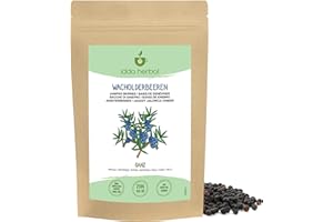 IDDA Herbal Baies de Genièvre Séchées 250g, Baies de Genièvre Entières, sans Sucre Ajouté