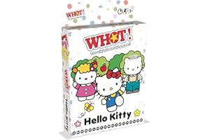 WADDINGTONS NUMBER 1 Waddingtons Hello Kitty WHOT! Take turns matching shapes, numbers classic family game travel game great gift for ages 5 plus