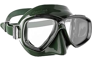CRESSI Perla - Maschera Singola Perla o Combo Set Maschera Perla+Snorkel Mexico per Immersioni e Snorkeling, Taglia Unica, Adulti