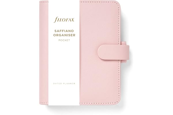 Filofax Organiseur de poche Saffiano - Blush