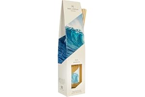Wax Lyrical Reed Diffuser 100ml, Sea Breeze,WLE3501, Blue