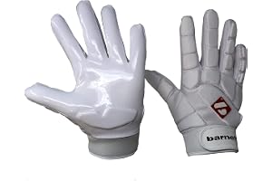 BARNETT FKG-03 vit, amerikansk fotbollshandskar linjbacker profession, LB,RB,TE