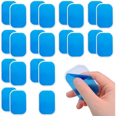 48 Pads Gel Hydrogel Pour électrostimulateur - Réutilisables - Stimulation Musculaire EMS