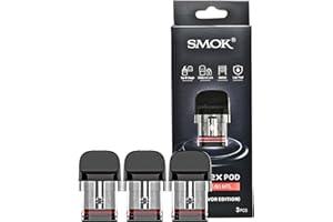 W-Direct Smok Novo 2X MTL Replacement Pods - 3 Pack - [0.8ohm Mesh] Inhale Activated, Top-Filling, TPD Compliant Ecig, 2ml No Nicotine (2X Pods (0.8ohm))
