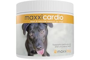 maxxipaws maxxicardio Soporte para el Corazón y el Sistema Cardiovascular - Suplemento en Polvo para Perros, 150 g