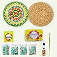 Decordial madhubani diy craft material kit for adults, art and craft kit for girls 9-12 lippan art materials kit, madhubani mdf boards for art and craft Wall Hangings for Home Decor for Living Room mdf board for lippan art lippan art kit lippan art wall decor art kit art kit for adults lippan art materials kit lipan art work kit