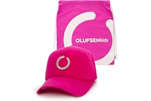 OLUFSENkids- Gorra UPF50+ para Niñas, Niños y Adolescentes - Visera Infantil con Máxima Protección Solar contra los Rayos UV Ultravioleta -Con Bolsa a Juego - Cómoda y Ajustable - Con Banda Anti-Sudor