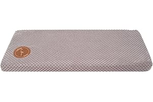 BORN2REST Prime Katzen Fensterliege Für Katzen, Fensterbank mit Einer Rutschfesten Rückseite, Katzenbett Fensterbank 50cm x 20cm Europäischen Union hergestellt (Grau, 50 x 20 x 3 cm)