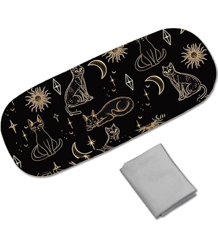 Estuche Rígido De Cuero Para Gafas - Con Paño De Limpieza, Protección Antigolpes, 16x6.5x3.5 Cm, Ideal Para Viajes