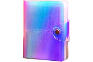 Amimy Fotoalbum für 3 Zoll Film – 64 Taschen Album für Fujifilm Instax Mini 7s 8 8+ 9 11 25 26 50s 70 90 Film, Kodak Sofortbildkamera (Nebula Purple)